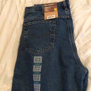 Flannel line carhardt mens jeans